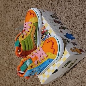 New Sk8-Hi Zip Sesame Street Sz 7c